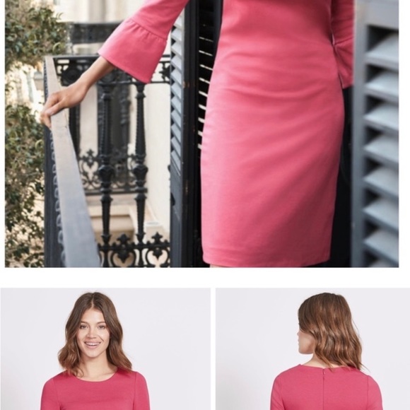 Boden Lavina Ponte Dress womens size 8 regular / 8R - Picture 1 of 9